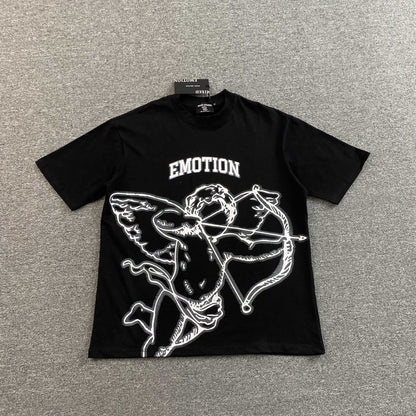 Remera Mixed Emotion Blur Negra