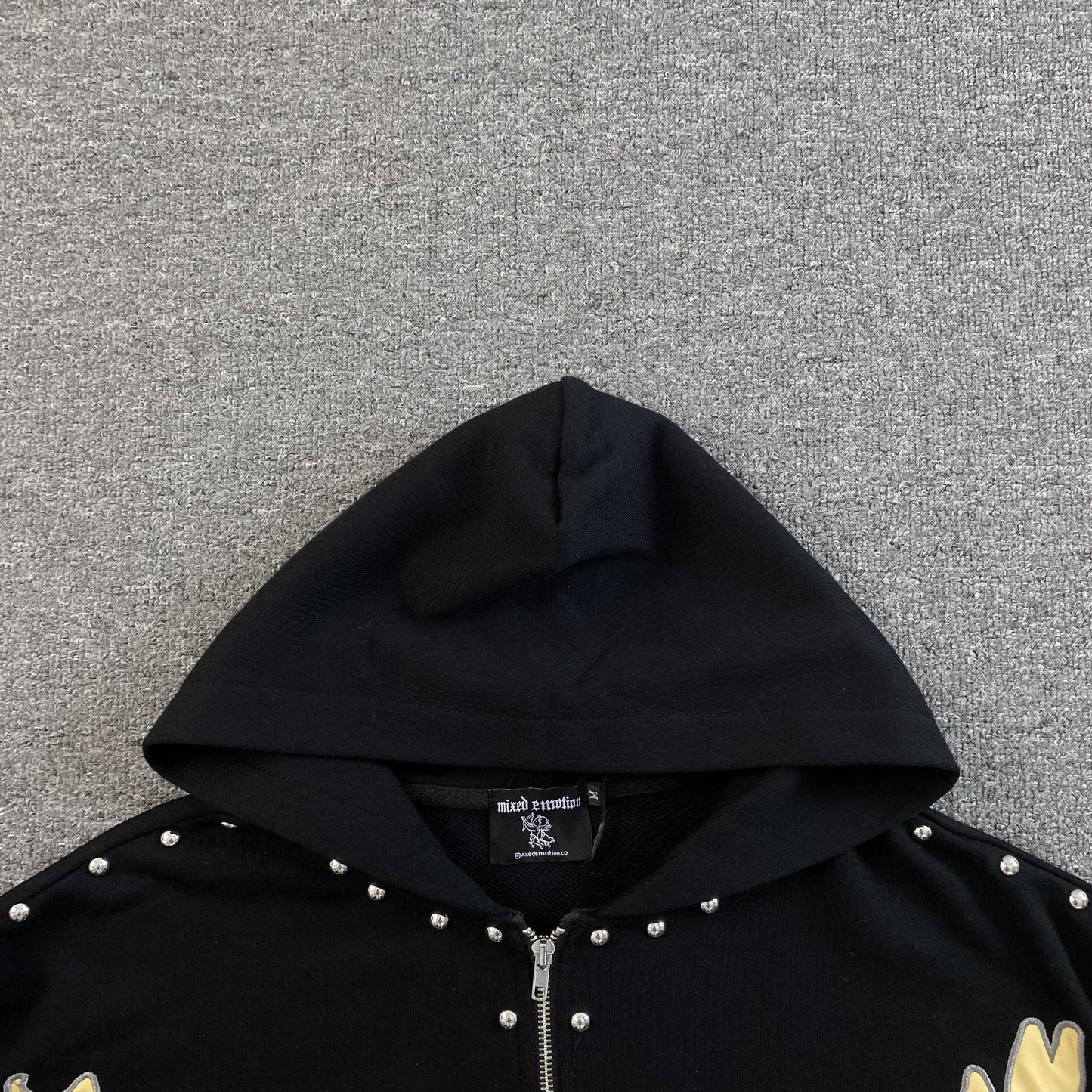 Campera Mixed Emotion Crown Negra