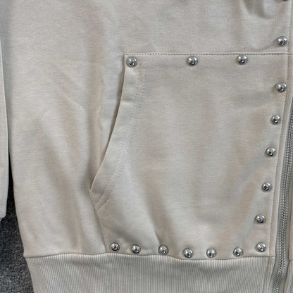 Campera Mixed Emotion Crown Crema
