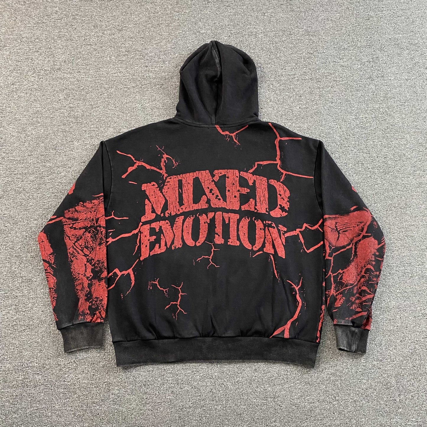 Campera Mixed Emotion Deserted Black
