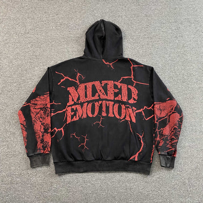 Campera Mixed Emotion Deserted Black