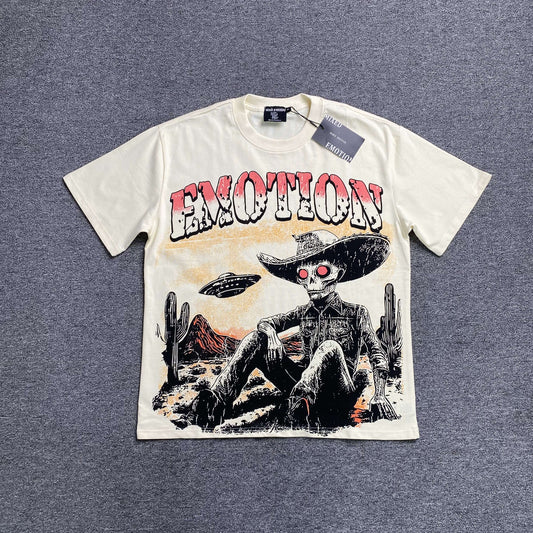 Remera Mixed Emotion Deserted Cream