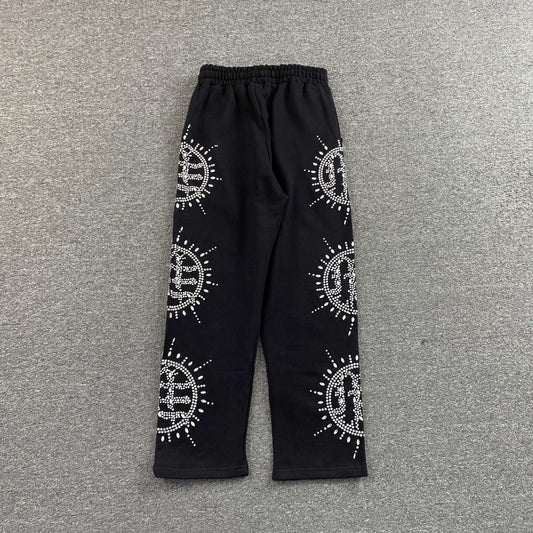 Pantalón Mixed Emotion Eclipse Rhinestone Negro