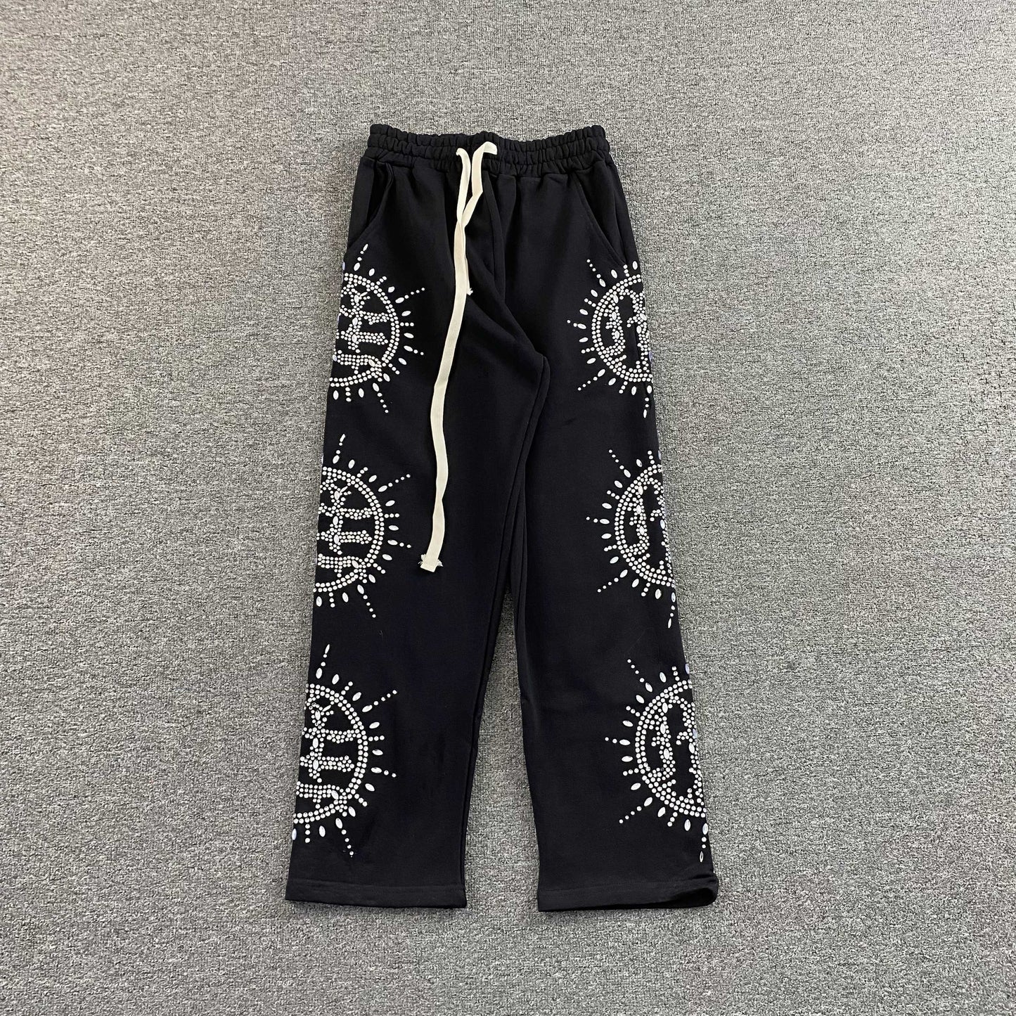 Pantalón Mixed Emotion Eclipse Rhinestone Negro