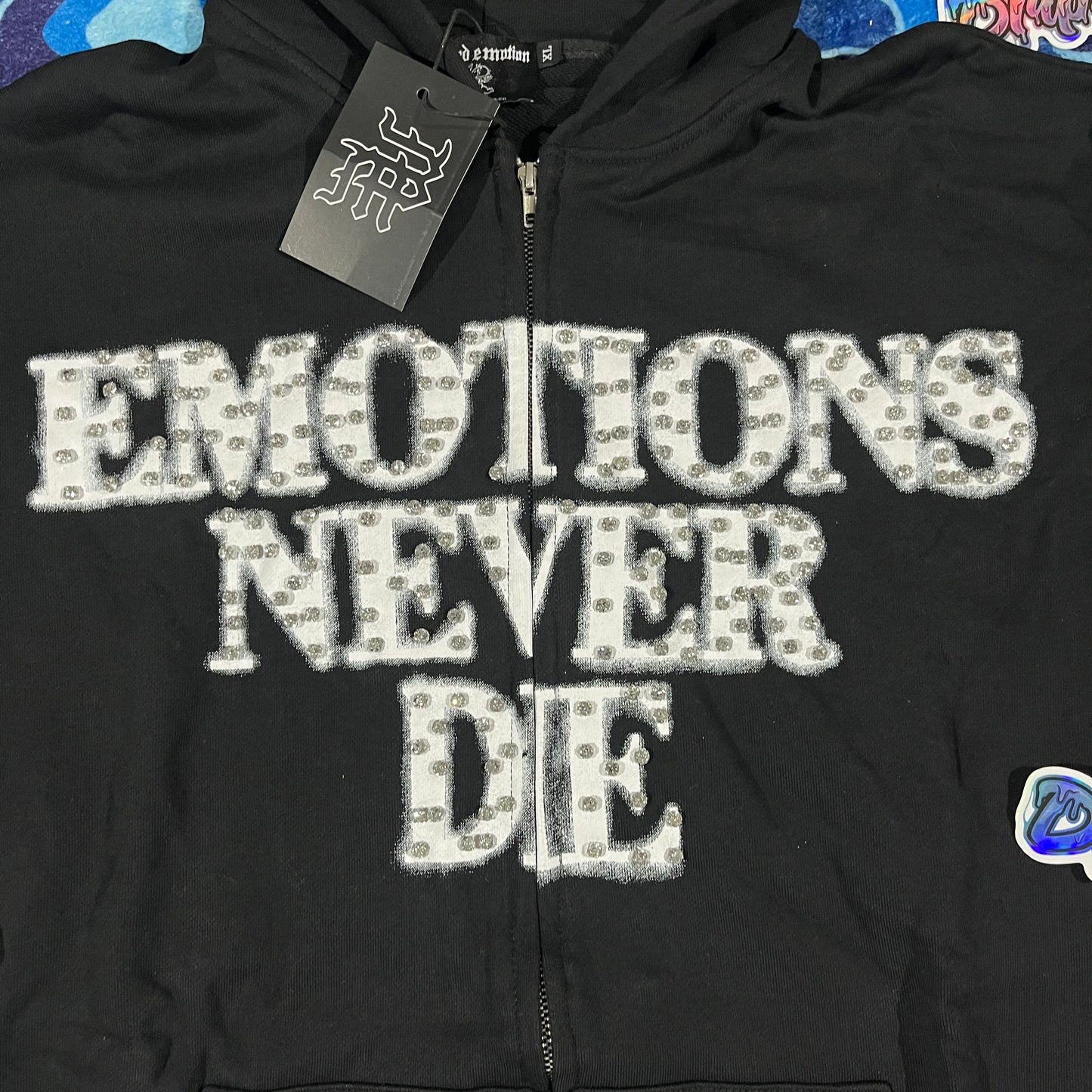 Campera Mixed Emotion End Negra