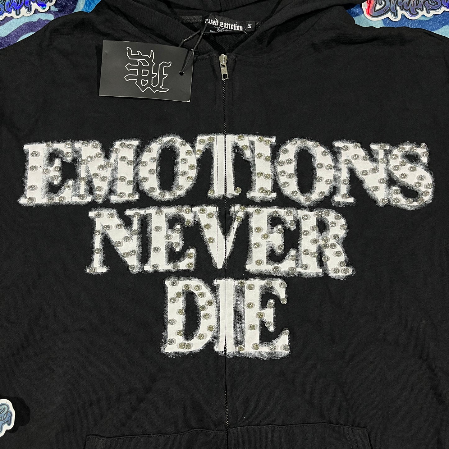 Campera Mixed Emotion End Negra