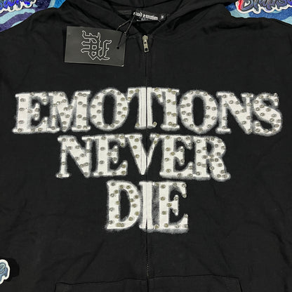 Campera Mixed Emotion End Negra