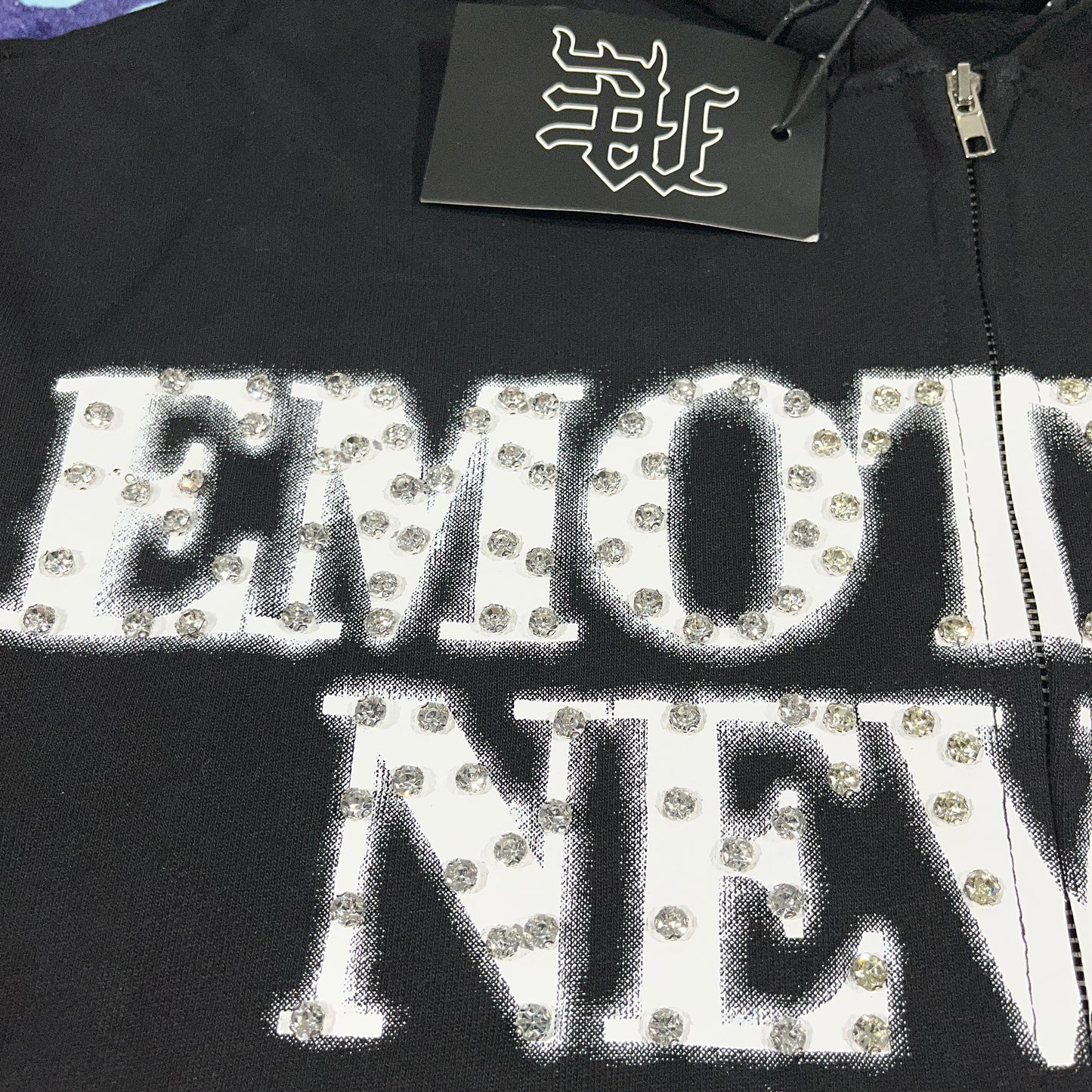 Campera Mixed Emotion End Negra