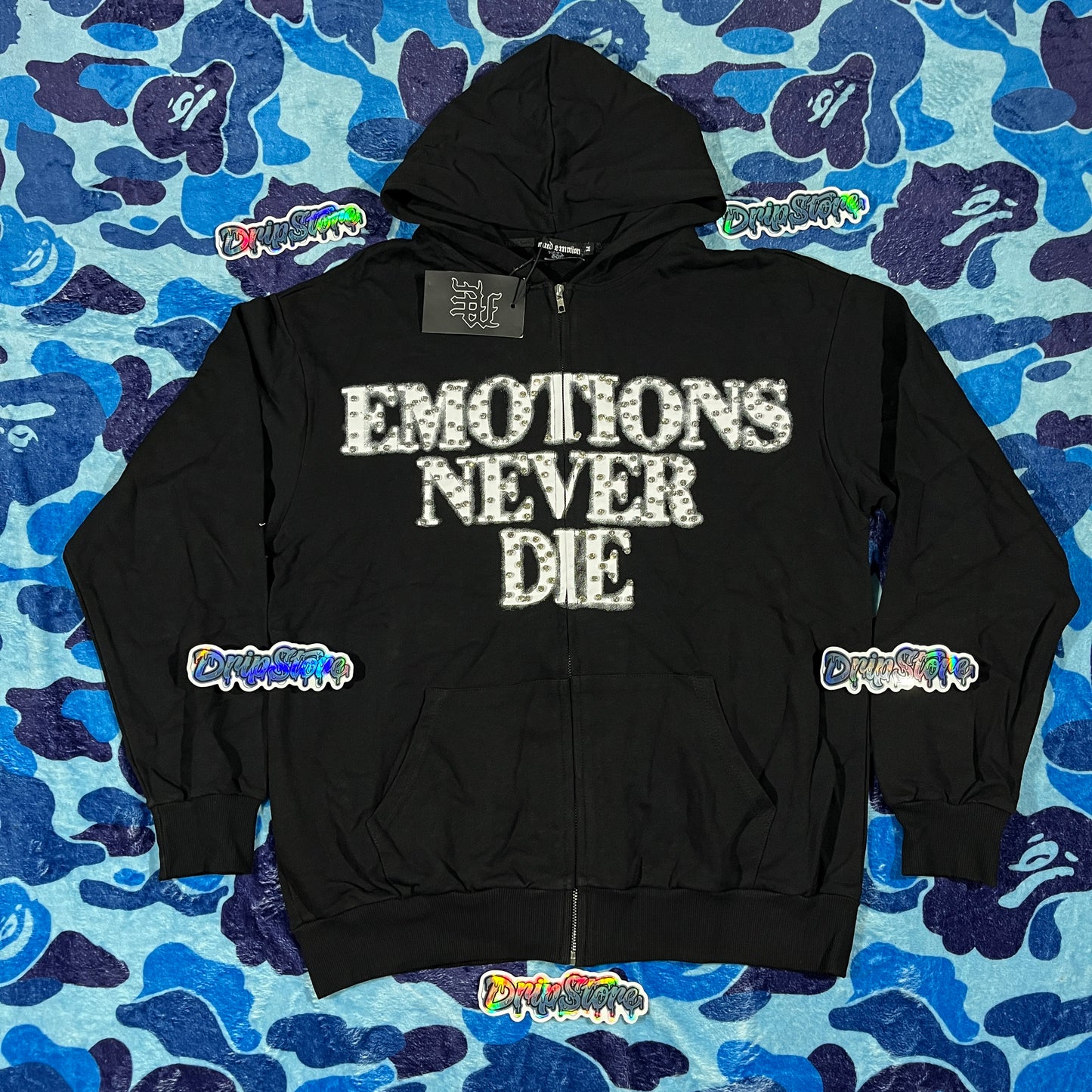 Campera Mixed Emotion End Negra