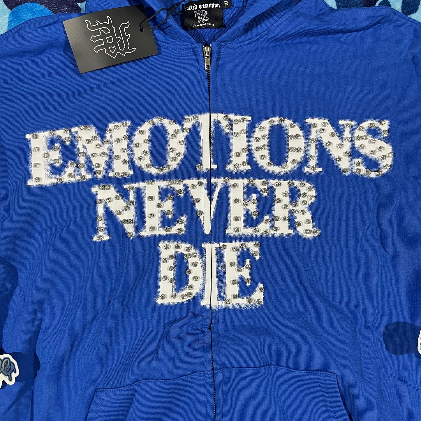 Campera Mixed Emotion End Azul
