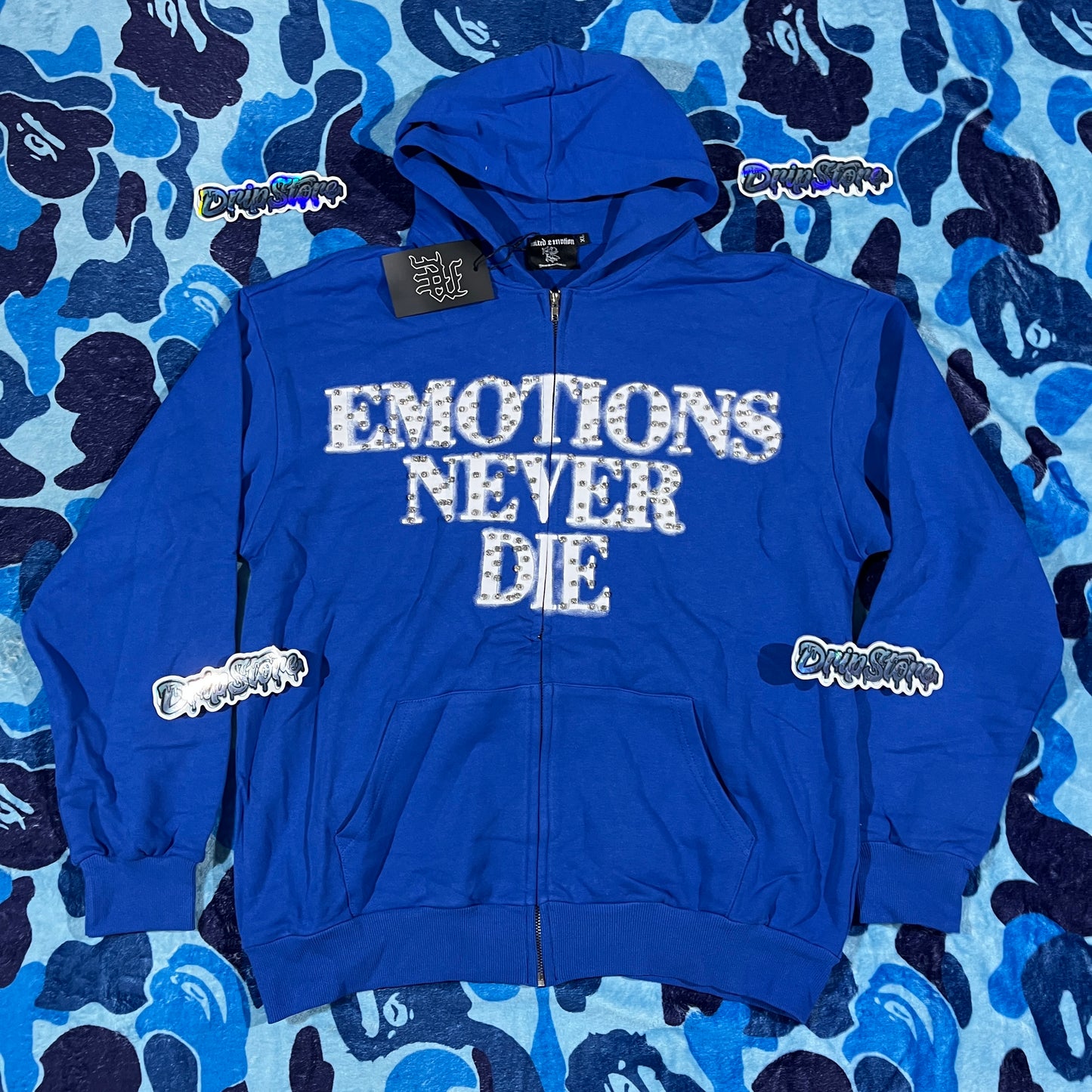 Campera Mixed Emotion End Azul