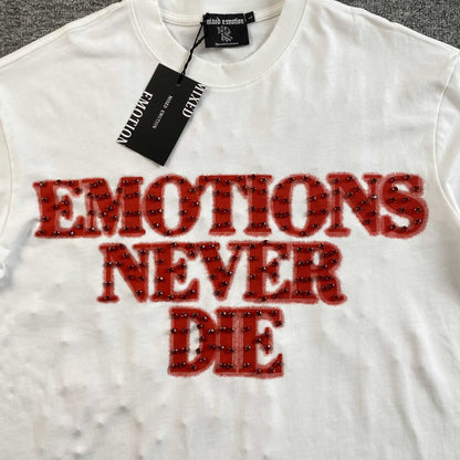 Remera Mixed Emotion End Blanca