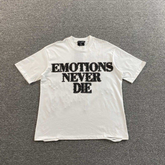 Remera Mixed Emotion End Blanca