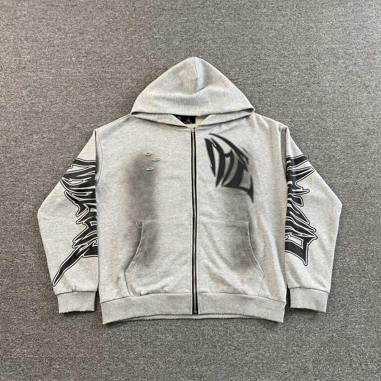 Campera Mixed Emotion Faded Gris