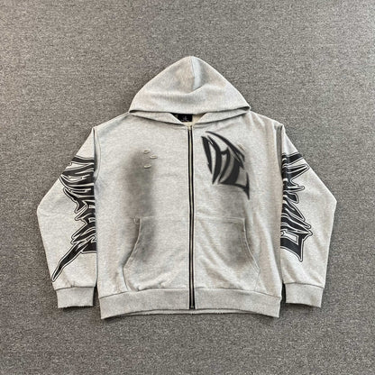 Campera Mixed Emotion Faded Gris