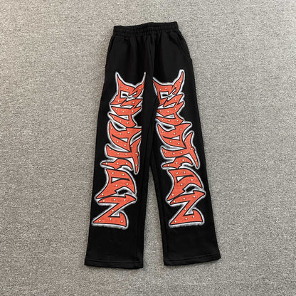 Pantalón Mixed Emotion Graffiti Negro