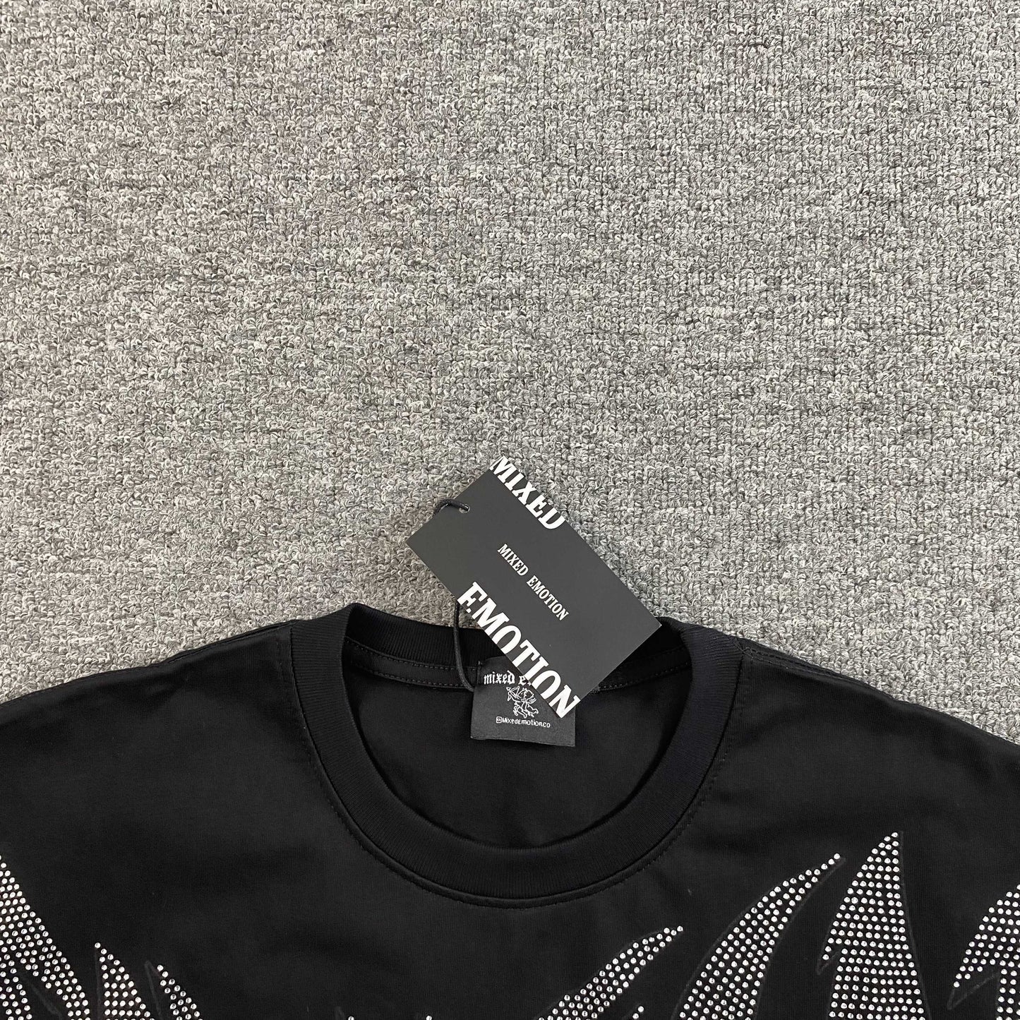 Remera Mixed Emotion Jetski Negra