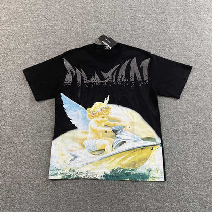 Remera Mixed Emotion Jetski Negra