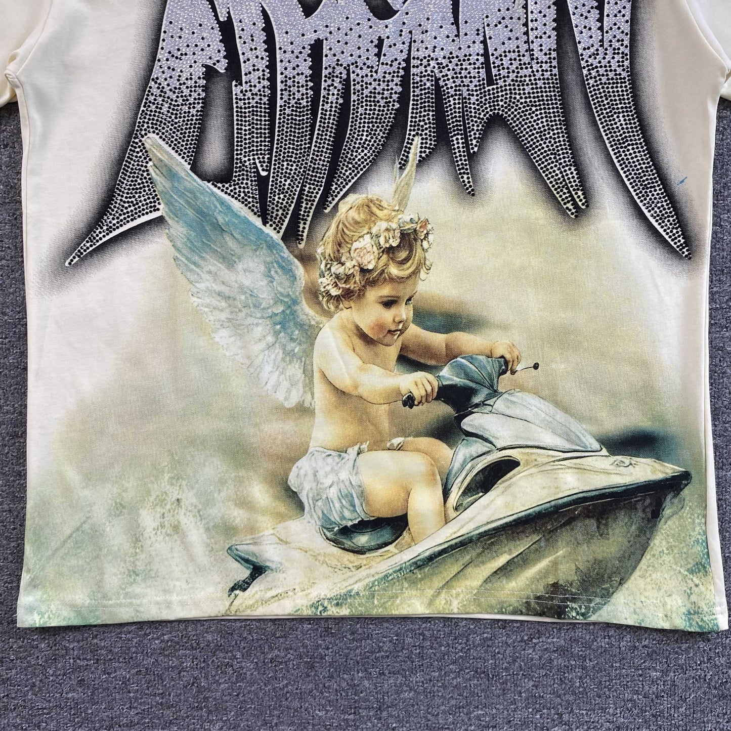 Remera Mixed Emotion Jetski Cream