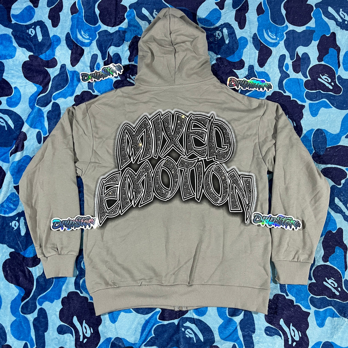 Campera Mixed Emotion Last Ride Gris