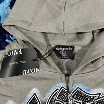 Campera Mixed Emotion Last Ride Gris
