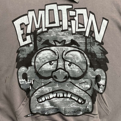 Buzo Mixed Emotion Monster Gris