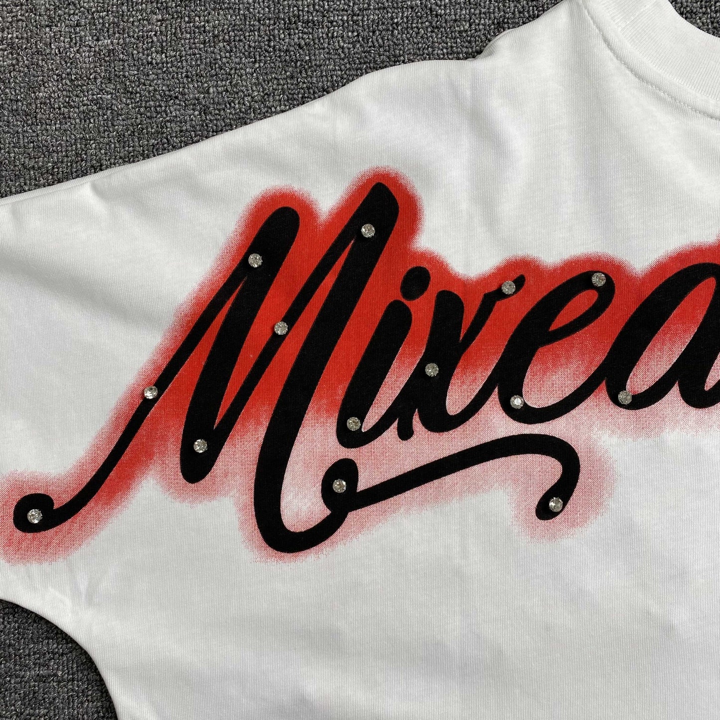 Remera Mixed Emotion Pearl Blanca
