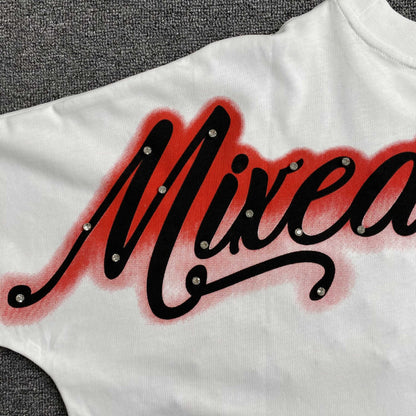 Remera Mixed Emotion Pearl Blanca
