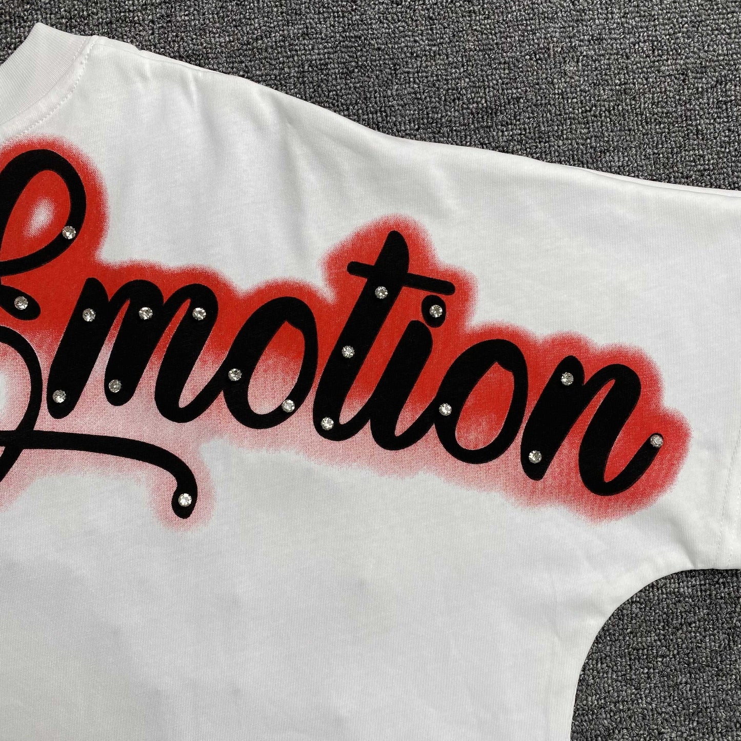 Remera Mixed Emotion Pearl Blanca