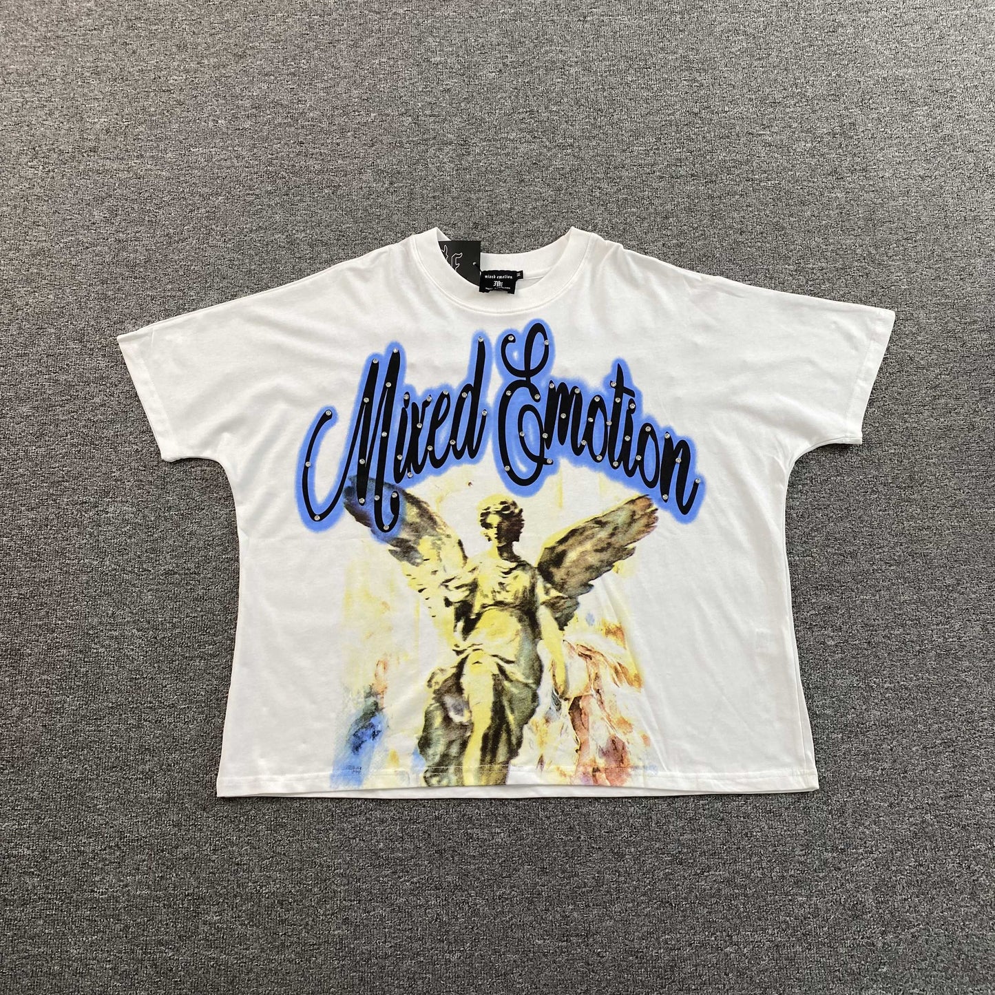 Remera Mixed Emotion Pearl Blanca