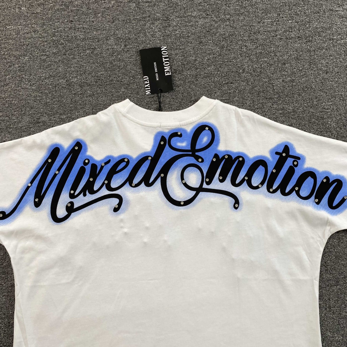 Remera Mixed Emotion Pearl Blanca