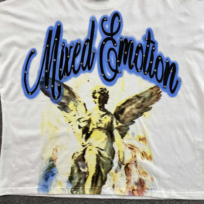 Remera Mixed Emotion Pearl Blanca