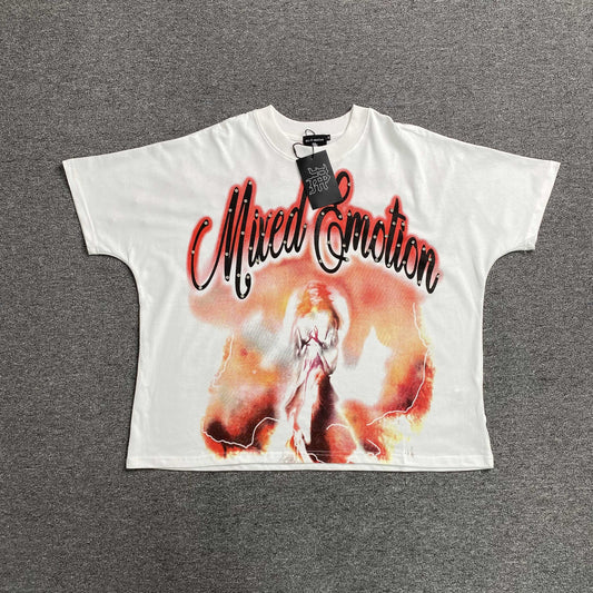 Remera Mixed Emotion Pearl Blanca