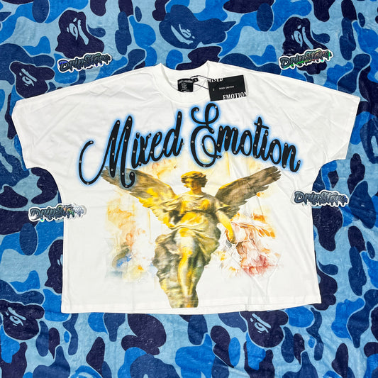 Remera Mixed Emotion Pearl Blanca