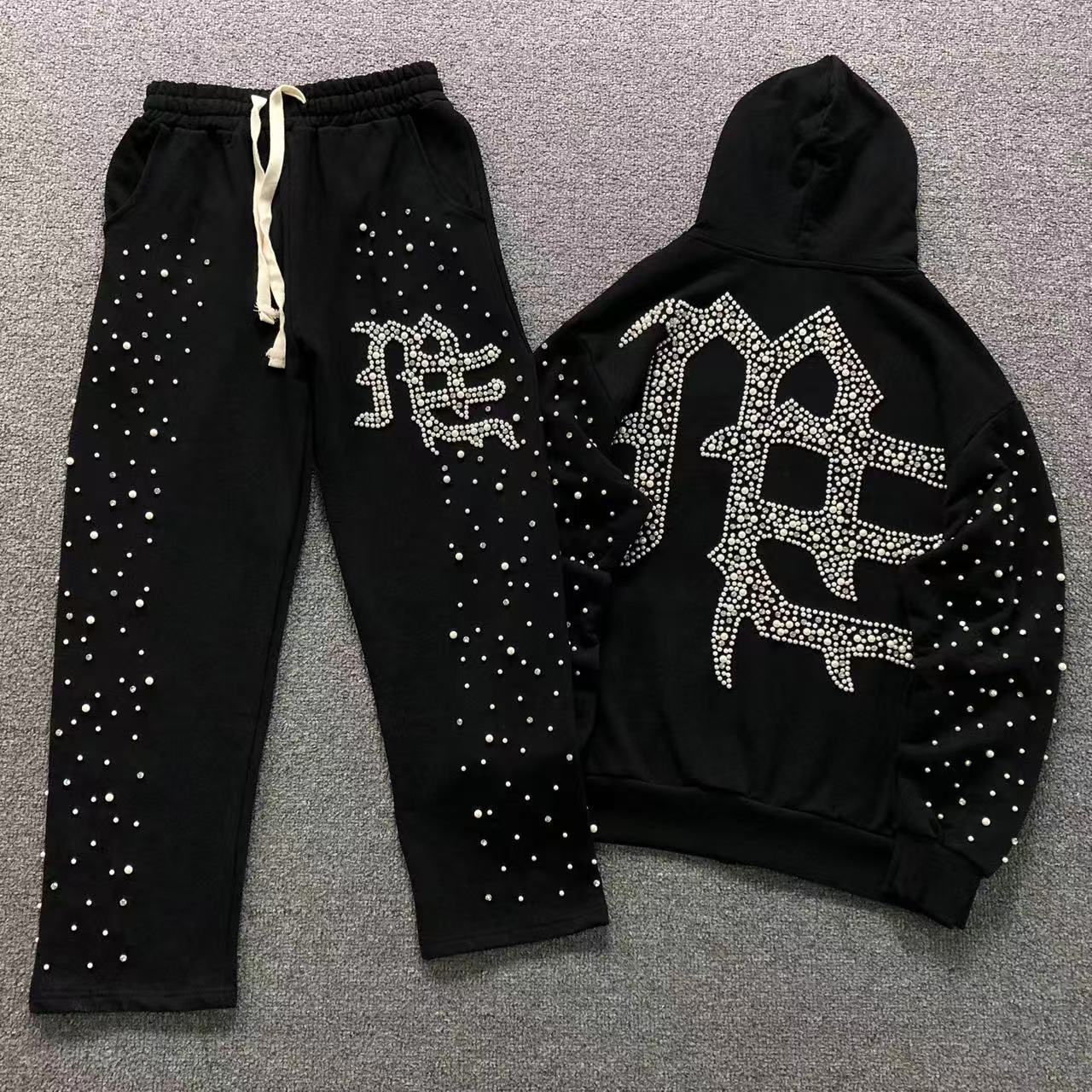 Conjunto Mixed Emotion Pearl Negro
