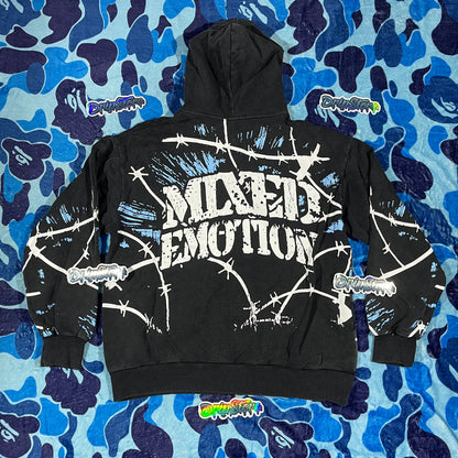 Campera Mixed Emotion Radioactive Black