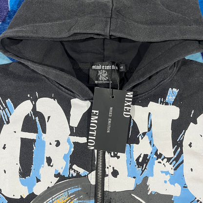 Campera Mixed Emotion Radioactive Black