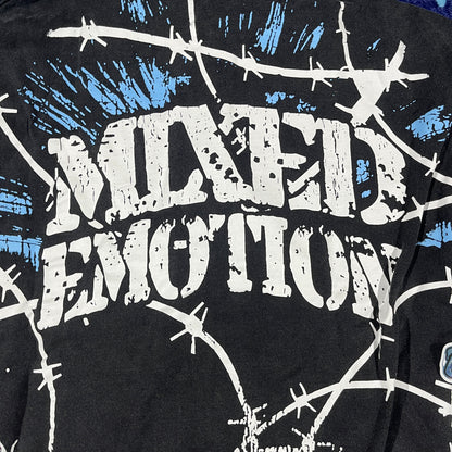 Campera Mixed Emotion Radioactive Black