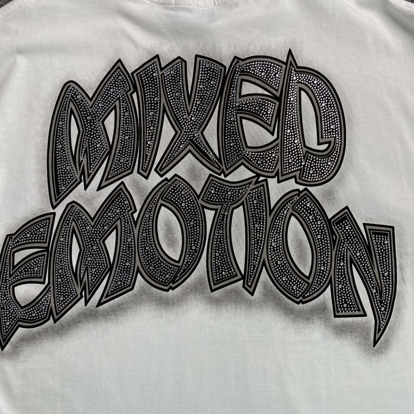 Remera Mixed Emotion Resurrection Blanca