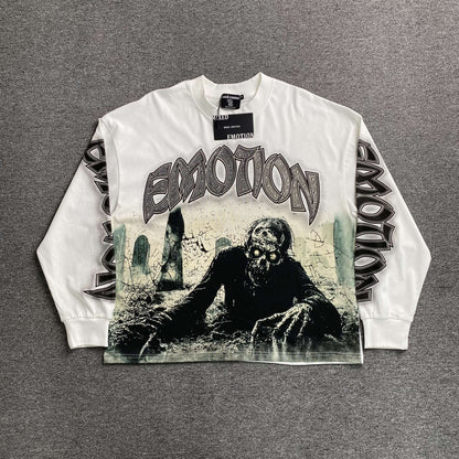 Remera Mixed Emotion Resurrection Blanca