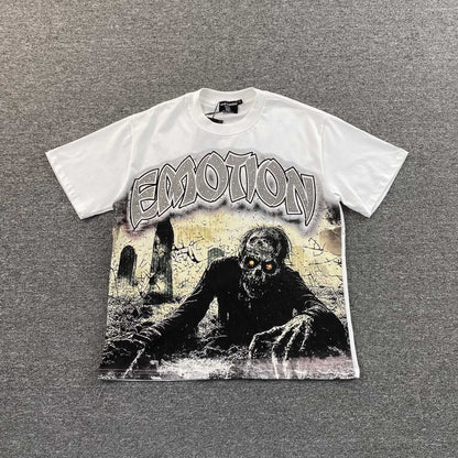 Remera Mixed Emotion Resurrection Blanca