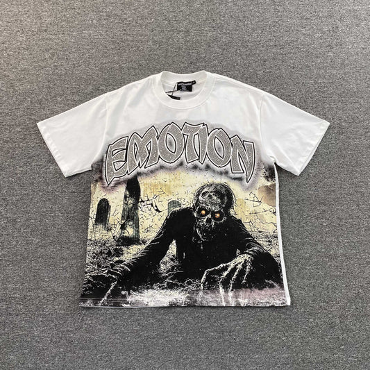 Remera Mixed Emotion Resurrection Blanca