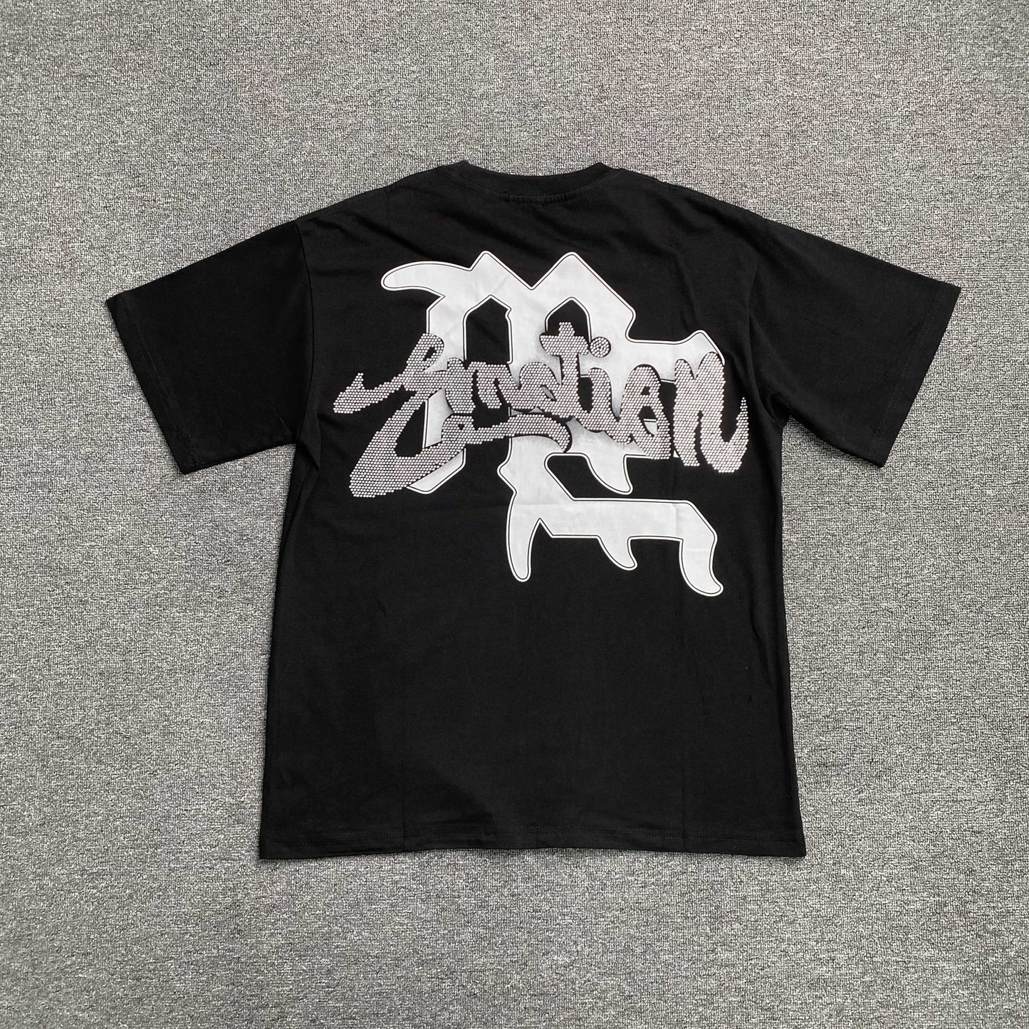 Remera Mixed Emotion Rhinestone Negra