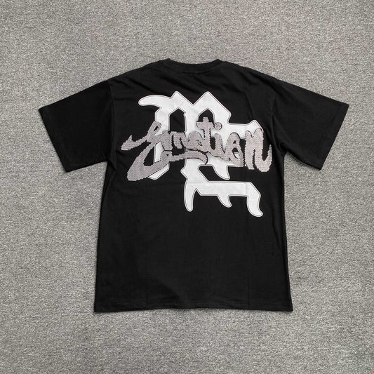 Remera Mixed Emotion Rhinestone Negra