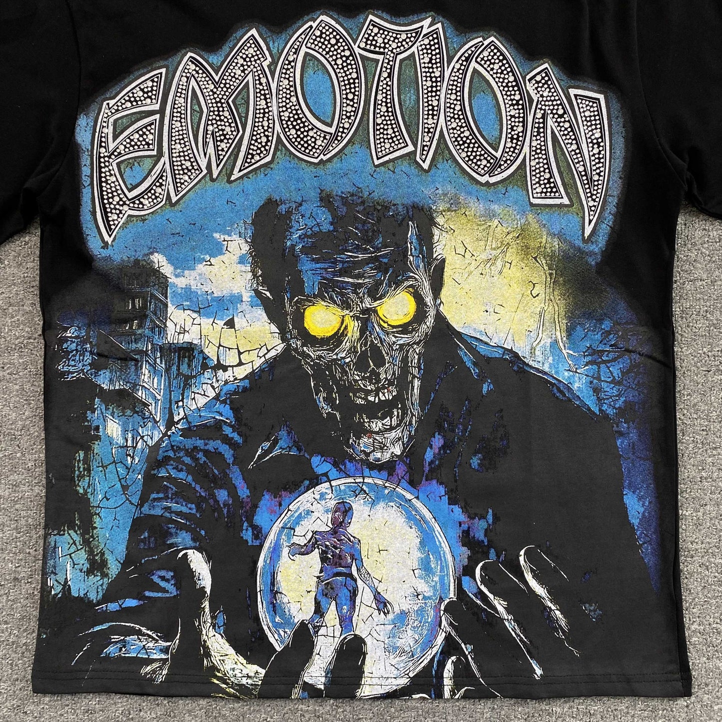 Remera Mixed Emotion Spirit Negra