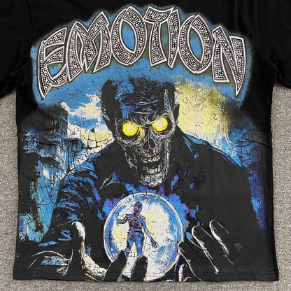 Remera Mixed Emotion Spirit Negra