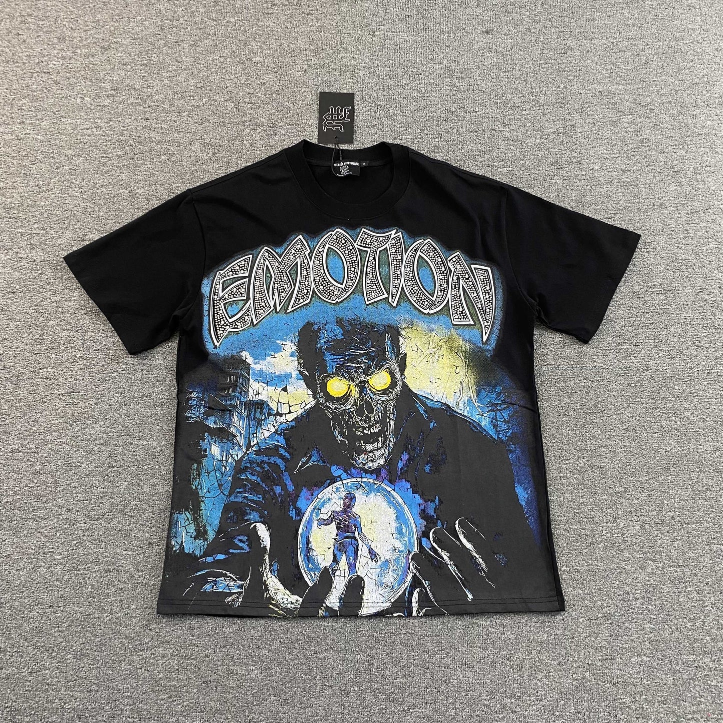Remera Mixed Emotion Spirit Negra