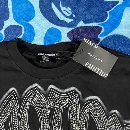 Remera Mixed Emotion Sunrise Negra