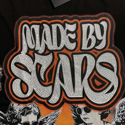 Remera Mixed Emotion Twin Negra
