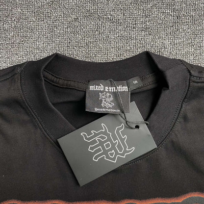 Remera Mixed Emotion Twin Negra